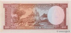 20 Riels KAMBODSCHA  1972 P.05d fST+