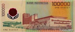100000 Rupiah INDONÉSIE  1999 P.140 TTB