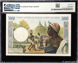 5000 Francs WEST AFRICAN STATES  1977 P.804Tk UNC