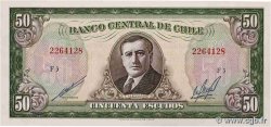 50 Escudos CHILE  1964 P.140b