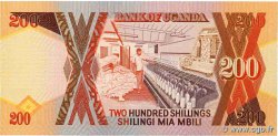 200 Shillings UGANDA  1994 P.32b ST