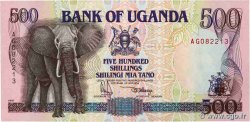 500 Shillings UGANDA  1991 P.33a