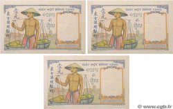 1 Piastre Consécutifs FRANZÖSISCHE-INDOCHINA  1936 P.054b fST+