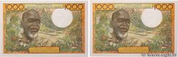 1000 Francs Consécutifs STATI AMERICANI AFRICANI  1977 P.103Am AU+