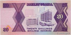 20 Shillings UGANDA  1988 P.29b ST