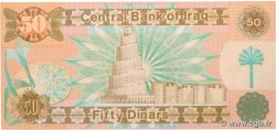 50 Dinars IRAK  1991 P.075 ST