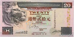 20 Dollars HONG KONG  1998 P.201d AU-
