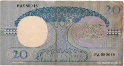 20 Francs REPUBBLICA DEMOCRATICA DEL CONGO  1962 P.004a q.MB