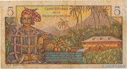 5 Francs Bougainville CCFOM AFRIQUE ÉQUATORIALE FRANÇAISE  1947 A.129a F+