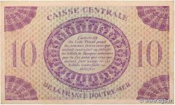 10 Francs Marianne CCFOM AFRIQUE ÉQUATORIALE FRANÇAISE  1944 A.125d MB