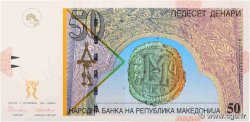 50 Denari NORTH MACEDONIA  1996 P.15a UNC