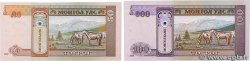 50 et 100 Tugrik Petit numéro MONGOLIE  2000 P.65 pr.NEUF