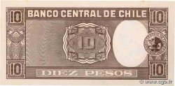 10 Pesos - 1 Condor CHILI  1958 P.120 SPL
