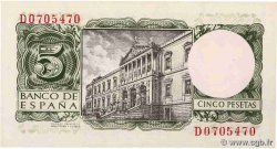 5 Pesetas ESPAGNE  1954 P.146a NEUF