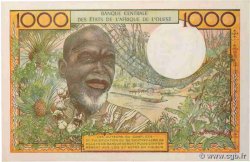 1000 Francs WEST AFRICAN STATES  1969 P.103Al UNC-