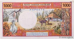 1000 Francs TAHITI  1985 P.27d FDC