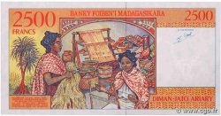2500 Francs - 500 Ariary MADAGASCAR  1998 P.081 NEUF