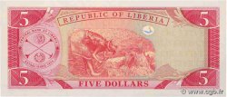 5 Dollars LIBERIA  1999 P.21 FDC
