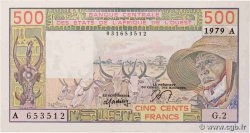 500 Francs WEST AFRICAN STATES  1979 P.105Aa UNC-