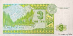 3 Tengé KAZAJSTáN  1993 P.08a FDC