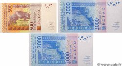 500 et 2000 Francs Lot ÉTATS DE L
