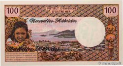 100 Francs NOUVELLES HÉBRIDES  1972 P.18b SPL+