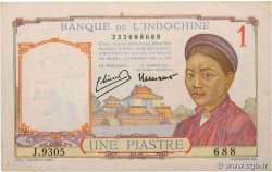 1 Piastre FRENCH INDOCHINA  1949 P.054e