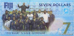 7 Dollars Commémoratif FIDJI  2016 P.120 NEUF