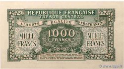 1000 Francs MARIANNE THOMAS DE LA RUE FRANCE  1945 VF.13.02 AU