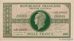 1000 Francs MARIANNE THOMAS DE LA RUE FRANCIA  1945 VF.13.02