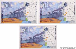50 Francs SAINT-EXUPÉRY Consécutifs FRANCE  1992 F.72.01aA UNC