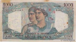 1000 Francs MINERVE ET HERCULE FRANCIA  1948 F.41.20a