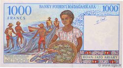 1000 Francs - 200 Ariary MADAGASCAR  1994 P.076b XF