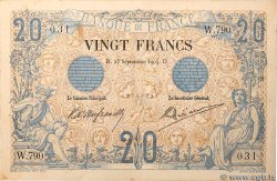 20 Francs NOIR FRANCE 1904 F.09.03