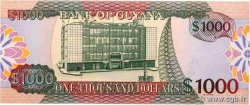 1000 Dollars GUYANA  2009 P.39a ST