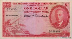 1 Dollar CARAÏBES  1950 P.01