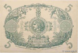 5 Francs Cabasson violet MARTINIQUE  1946 P.06 q.SPL