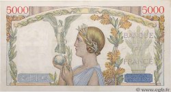 5000 Francs VICTOIRE Impression à plat FRANCE  1938 F.46.01 VF
