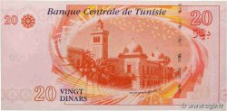 20 Dinars TUNESIEN  2011 P.93b ST