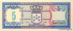 5 Gulden NETHERLANDS ANTILLES  1979 P.15b ST