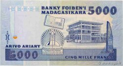 5000 Francs - 1000 Ariary MADAGASKAR  1988 P.073b SS