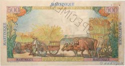 500 Francs Pointe à Pitre Spécimen MARTINIQUE  1946 P.32s SPL