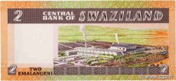 2 Emalangeni SWASILAND  1984 P.08b fST+