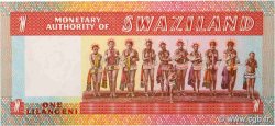 1 Lilangeni SWAZILAND  1974 P.01 pr.NEUF
