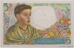5 Francs BERGER FRANCE  1943 F.05.05 pr.NEUF