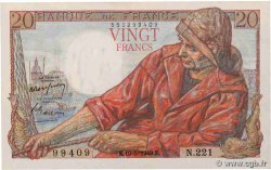 20 Francs PÊCHEUR FRANCE  1949 F.13.15