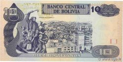 10 Bolivianos BOLIVIA  2001 P.223 FDC
