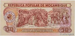 50 Meticais MOZAMBIK  1986 P.129b ST