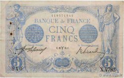 5 Francs BLEU FRANCE  1915 F.02.25
