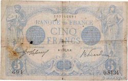 5 Francs BLEU FRANCE  1915 F.02.32